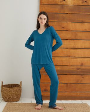 Kadın Viskon Pijama Takımı